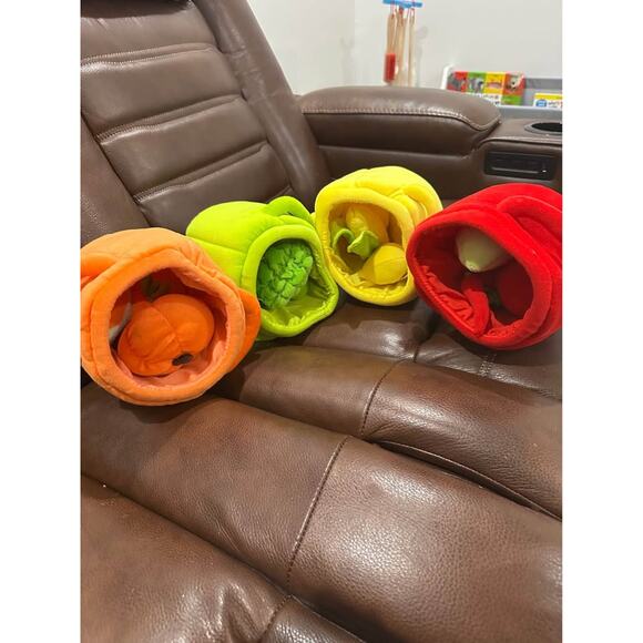 Excellerations Colorful Plush Fruits and Veggies - Picture 3 of 4